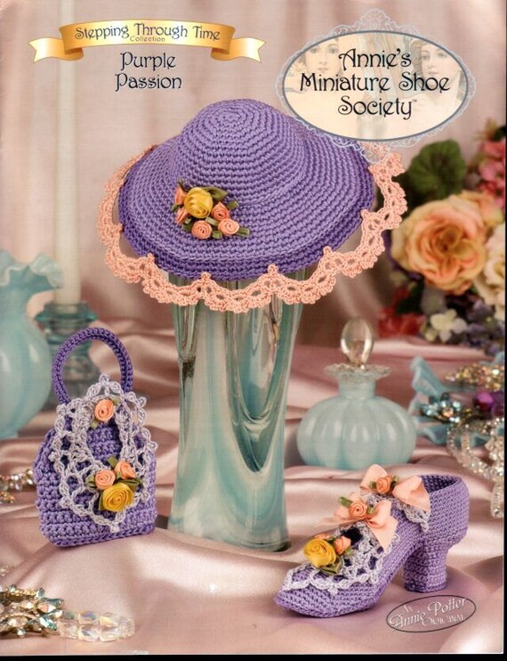 crochet barbie shoes