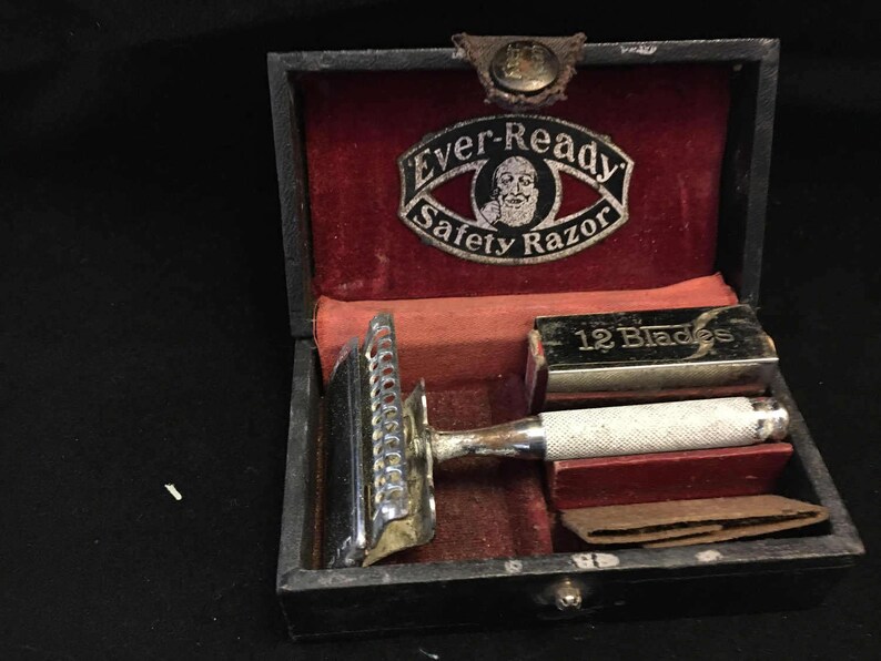 Collectible Everready Safety Razor travel Kit Etsy