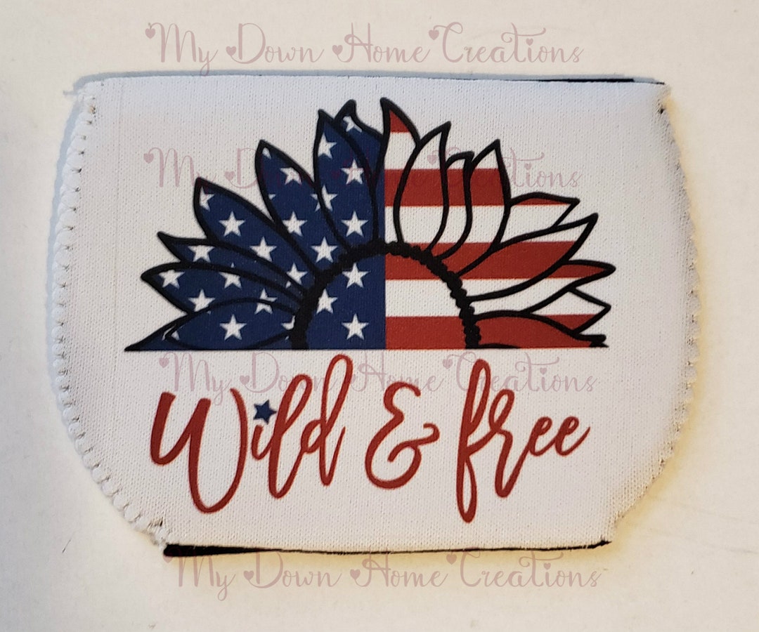 Wine Glass Koozie / Sublimation Design / Permanent Image / Etsy