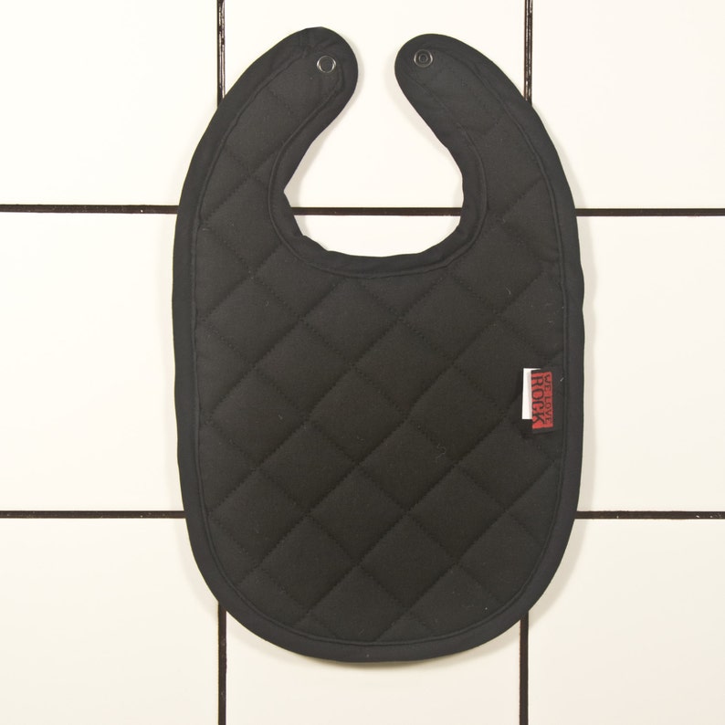 Rock'n'roll Baby Bib YOUNG AND REBEL Printed by Hand Etsy