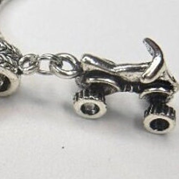 Four Wheeler Charm, 4 Wheeler Charm, ATV Charm, Quad Bike, Off Road Charm, Adorable Charm,- Fits all Designer and European Charm Bracelets