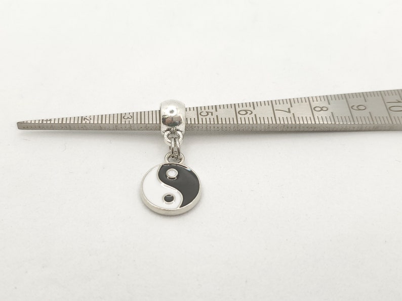 Yin and Yang Charm, Dangle Charm, Symbol of Harmony and Balance, European Charm,Fits all Designer and European Charm Bracelet image 3