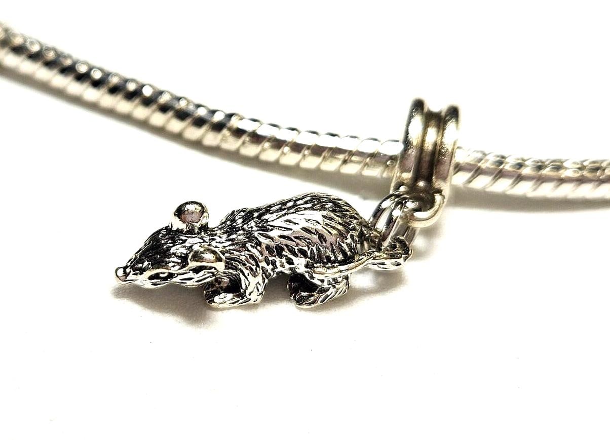 RATS ラッツ CHARM RAT SILVER Rat Charm | 925 Sterling Silver or Gold Pendant – Charmarama