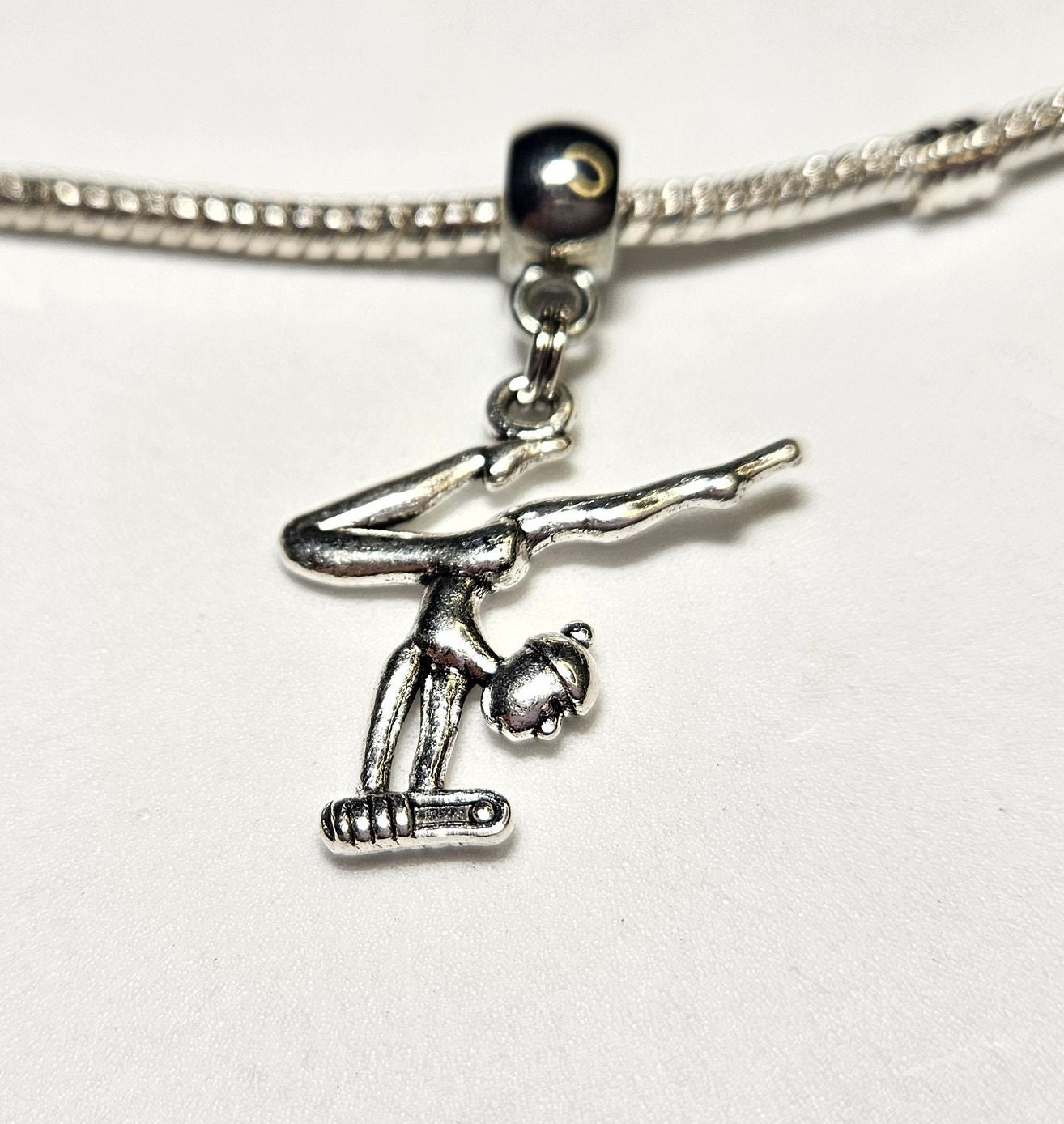 Gymnast charm for pandora bracelet sale