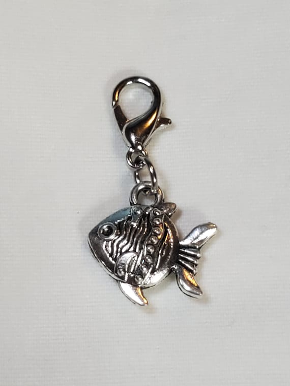 Lobster Claw Fish Charm Super Cute Dangle Charm Clip on Etsy
