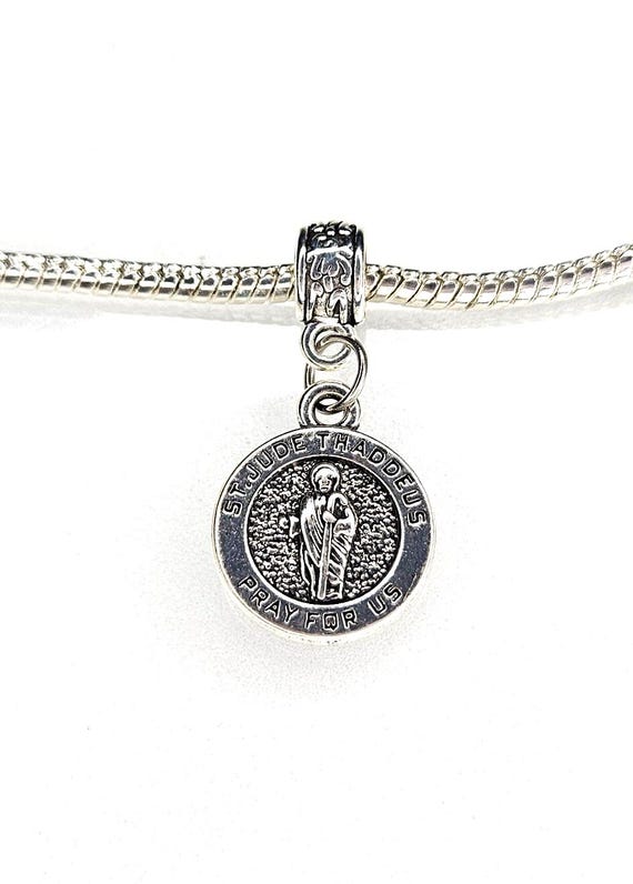 European Sister Charm Spacer Bead - Fits Pandora, Chamilia Snake Chain Bracelets, Zinc Alloy - View #13