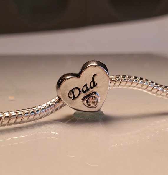 Dad charm bracelet outlet