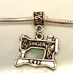 Singer Nähmaschine Charm passend für Bettelarmband oder Anhänger