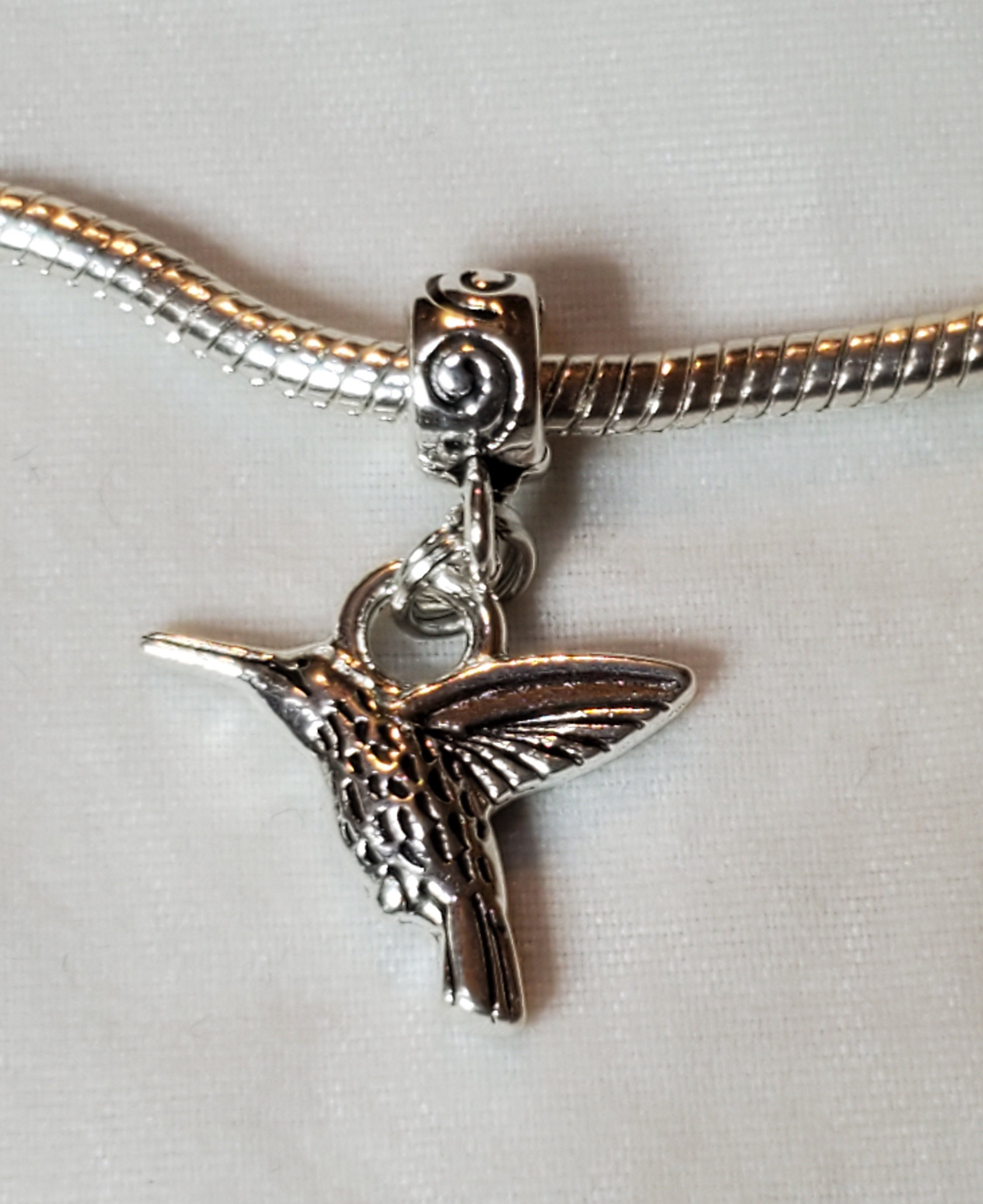 Hummingbird charm bracelet sale