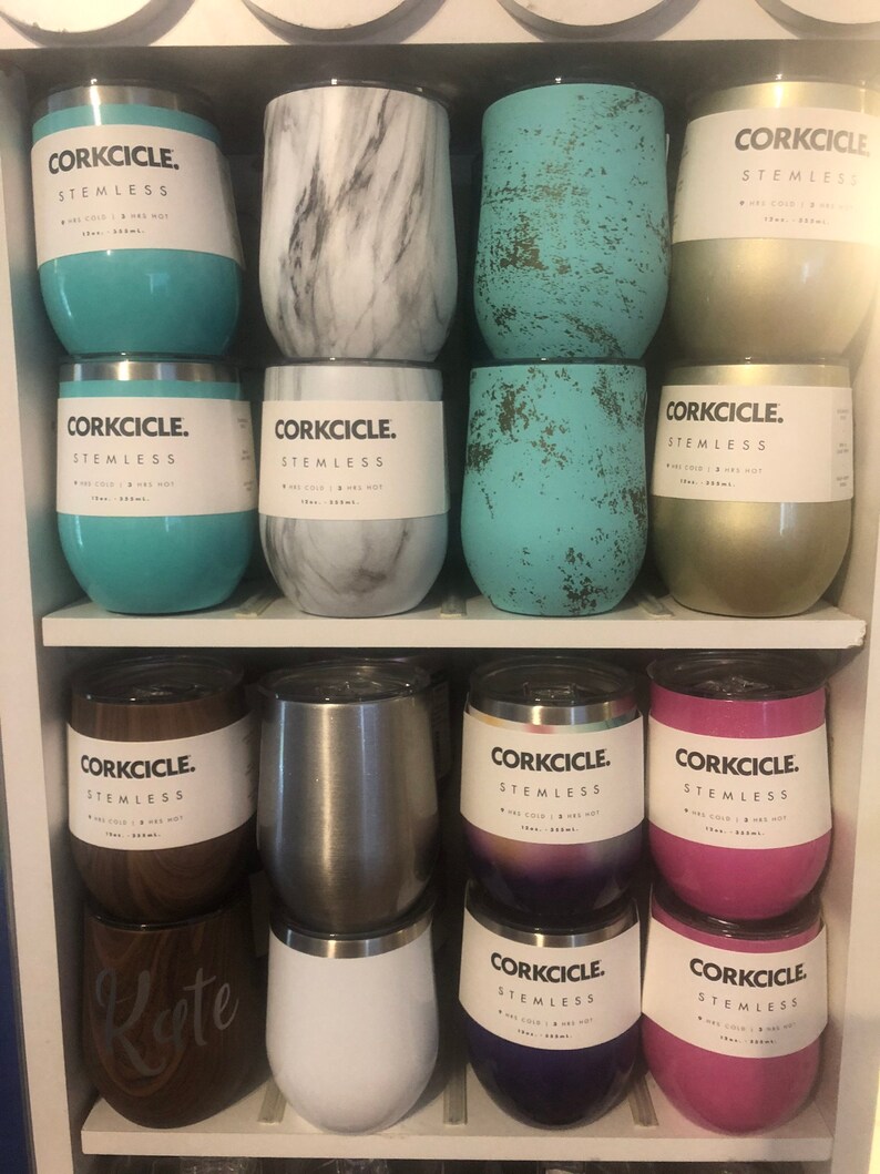 Corkcicle Wine Tumbler With LidPersonalize ItInsulated Etsy