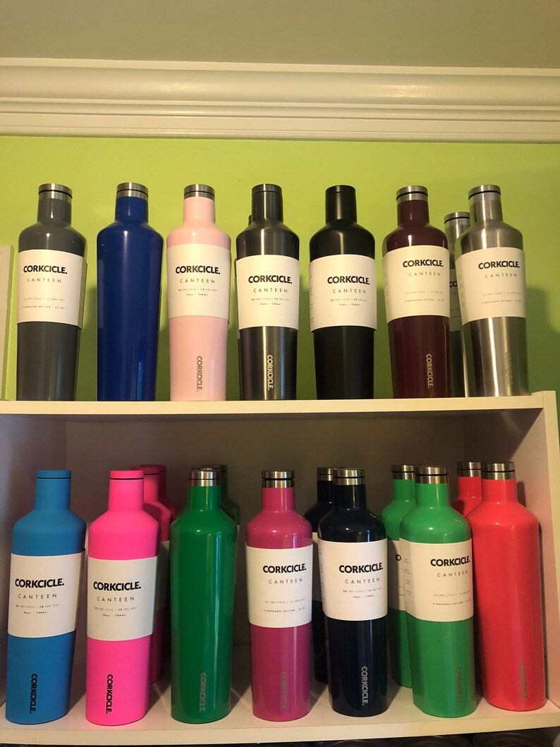 Corkcicle Classic Colors 25oz Canteen Etsy