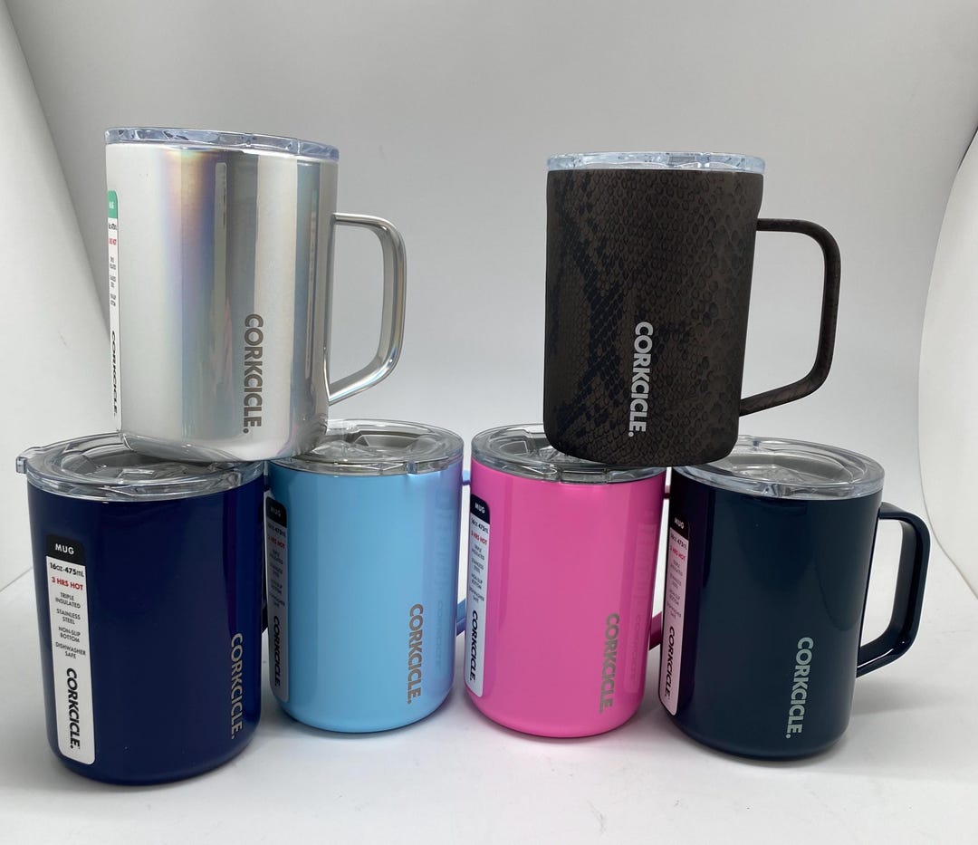 Aazon.co: NCAA Black Corkcicle Triple Insulated Coffee Ug With Lid