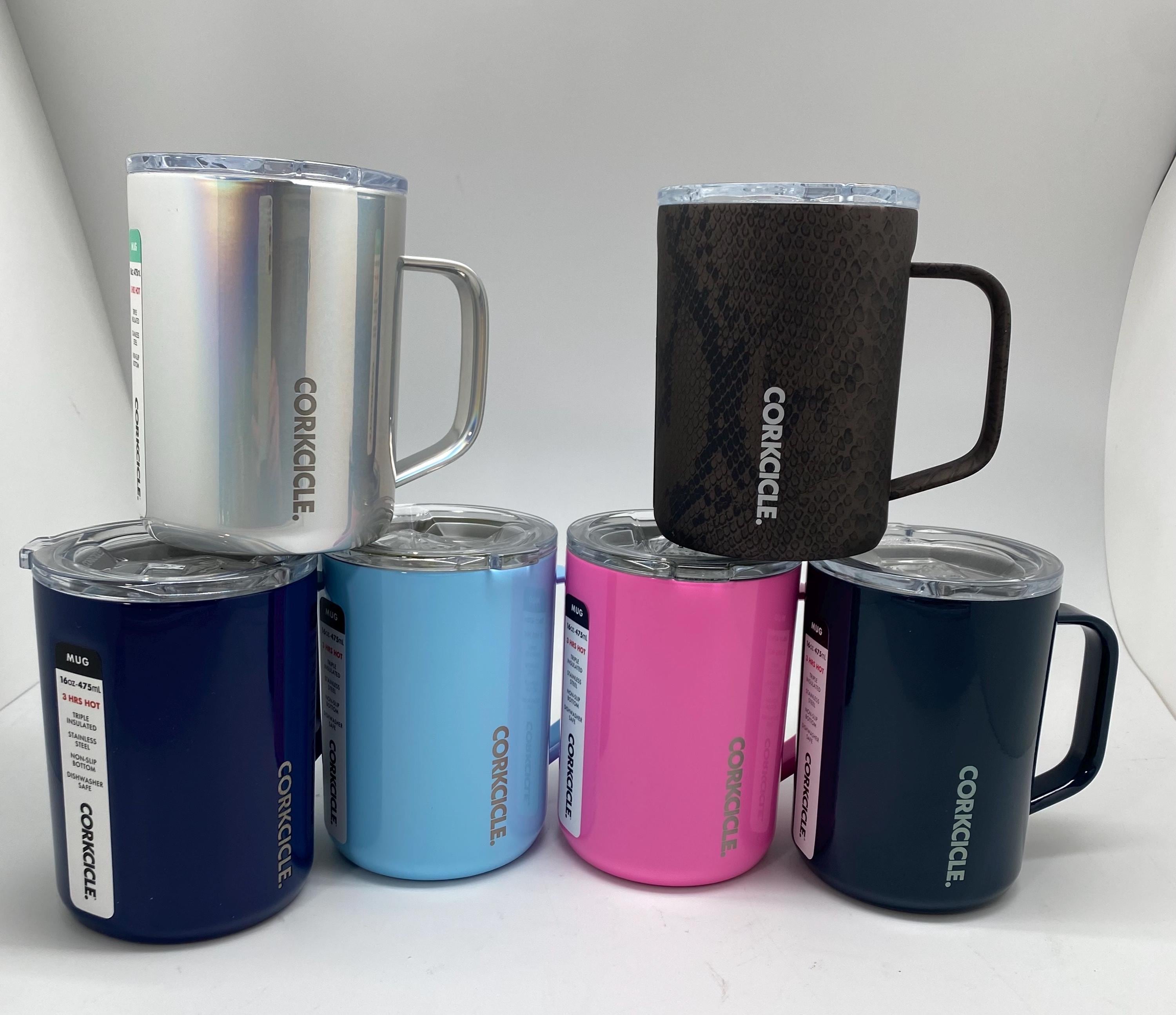 Corkcicle NEW 16 oz. Coffee Mug Hot Cold insulated Mug monogram Personalize Etsy