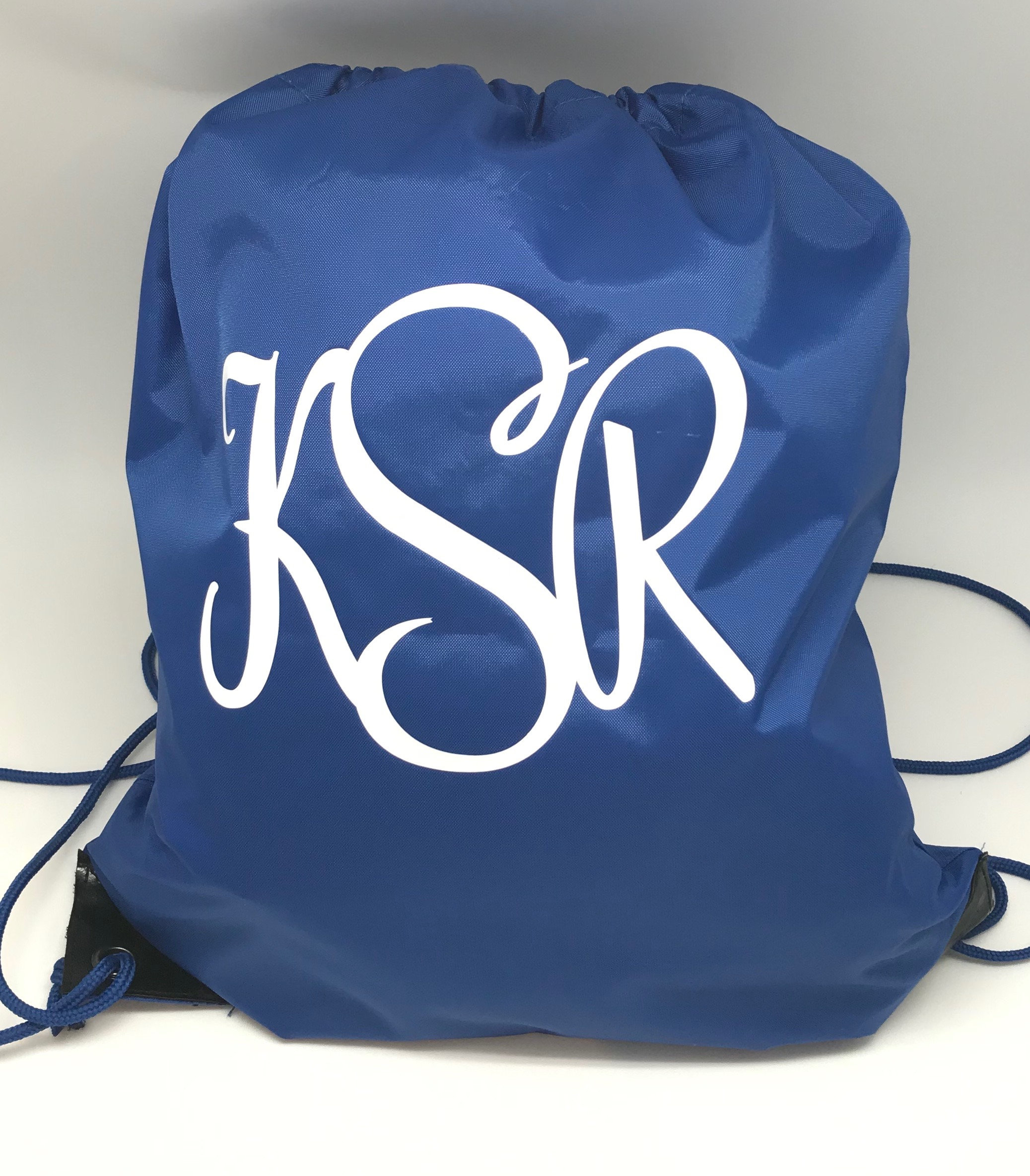 monogram book bags