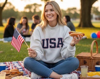 Vintage Royce Brand USA mock neck sweatshirt - super soft - Perfect for celebrating America's 250th birthday in style and comfort!
