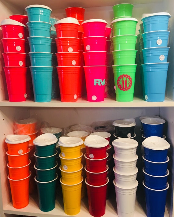 16 oz Reusable Plastic Party Cups