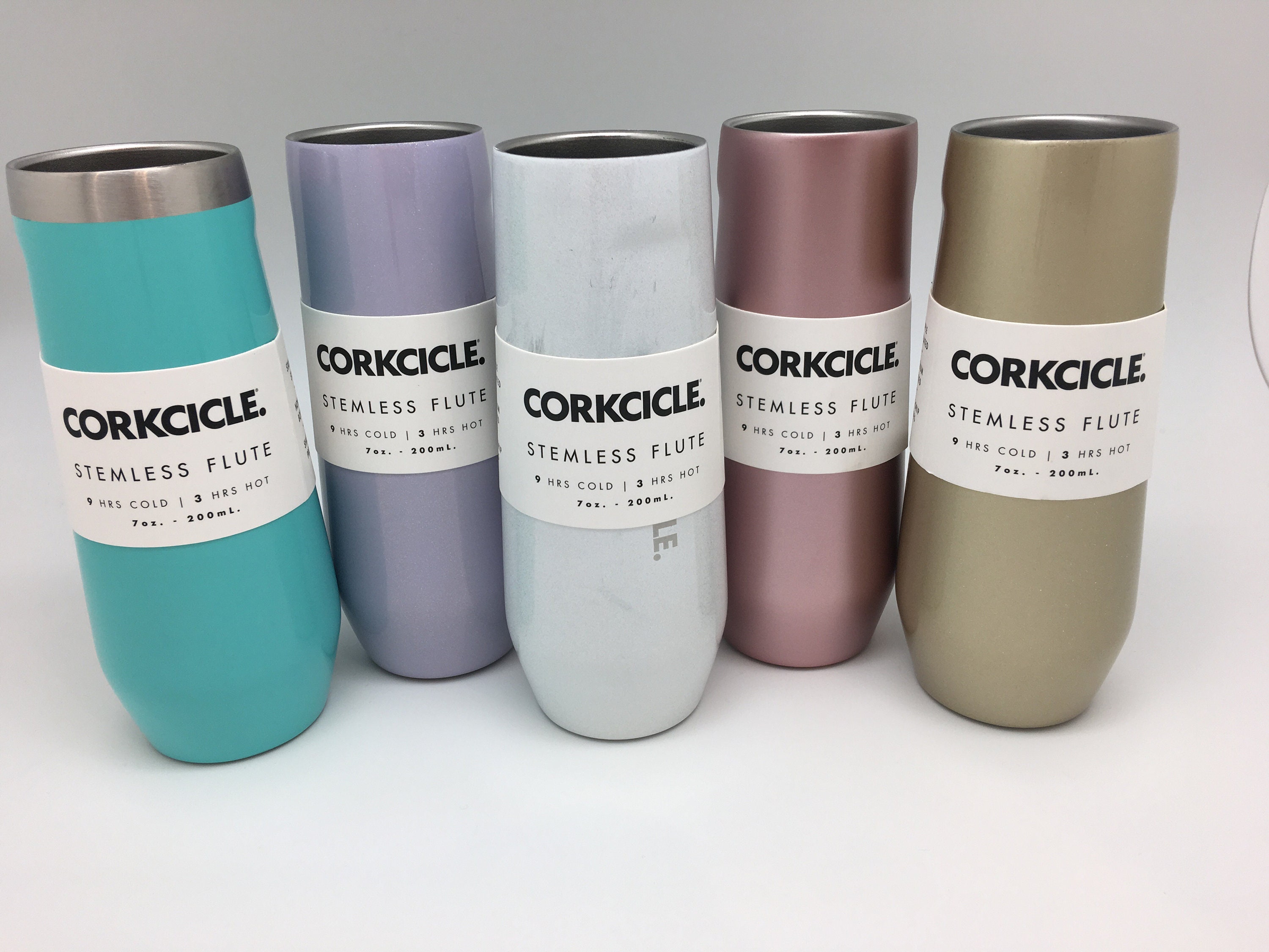 Corkcicle 7oz Stemless Flute Sip Champagne in Style Unicorn Magic Corkcicle 7oz Stemless Flute Sip Champagne in Style Unicorn Magic