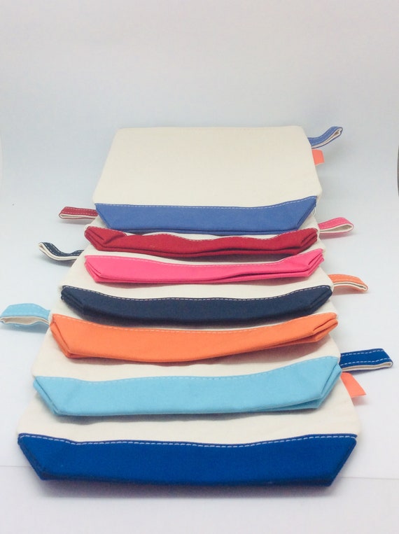 Canvas Make Up BagCosmetic BagPersonalize ItToiletry Etsy