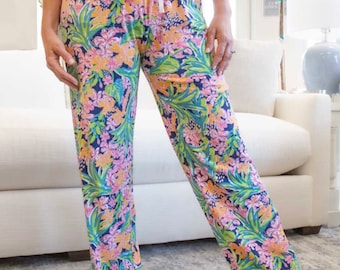Floral Sleep Pants: The Royal Standard Grenada Pajama Bottoms