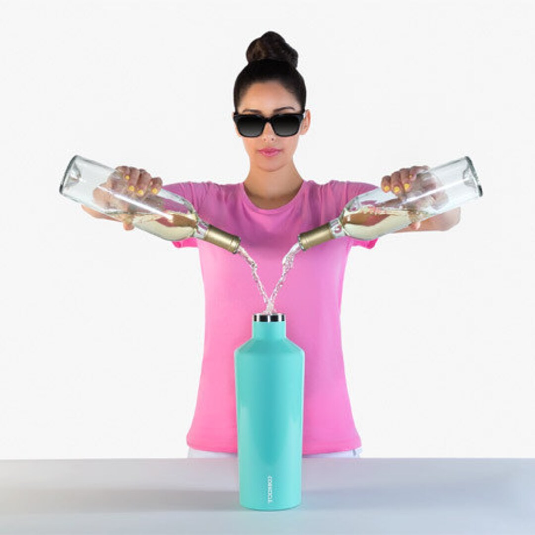 Corkcicle 60 Oz Canteen Personalized Growler Monogram It Etsy