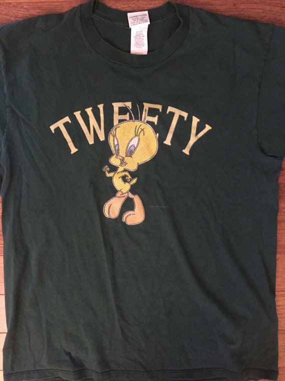 90s Tweety t-shirt // mens XL - image 2