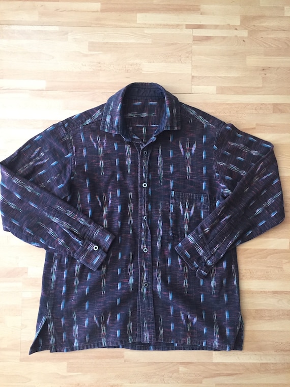 90s surf shirt // mens M - image 1