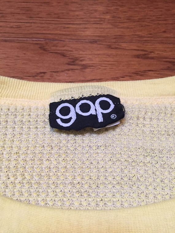 80s GAP thermal long sleeve // womens L - image 2