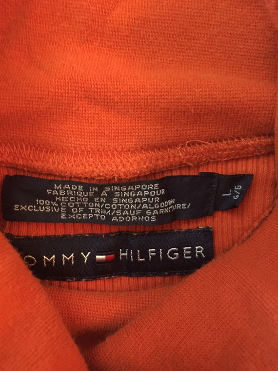 90s Tommy Hilfiger turtleneck // men L - image 3