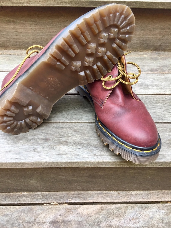 90s Rare -UTILITY Dr Martens Mid // mens 9