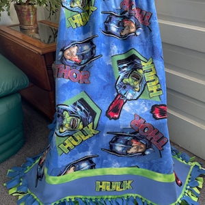 HULK and THOR FLEECE Blanket
