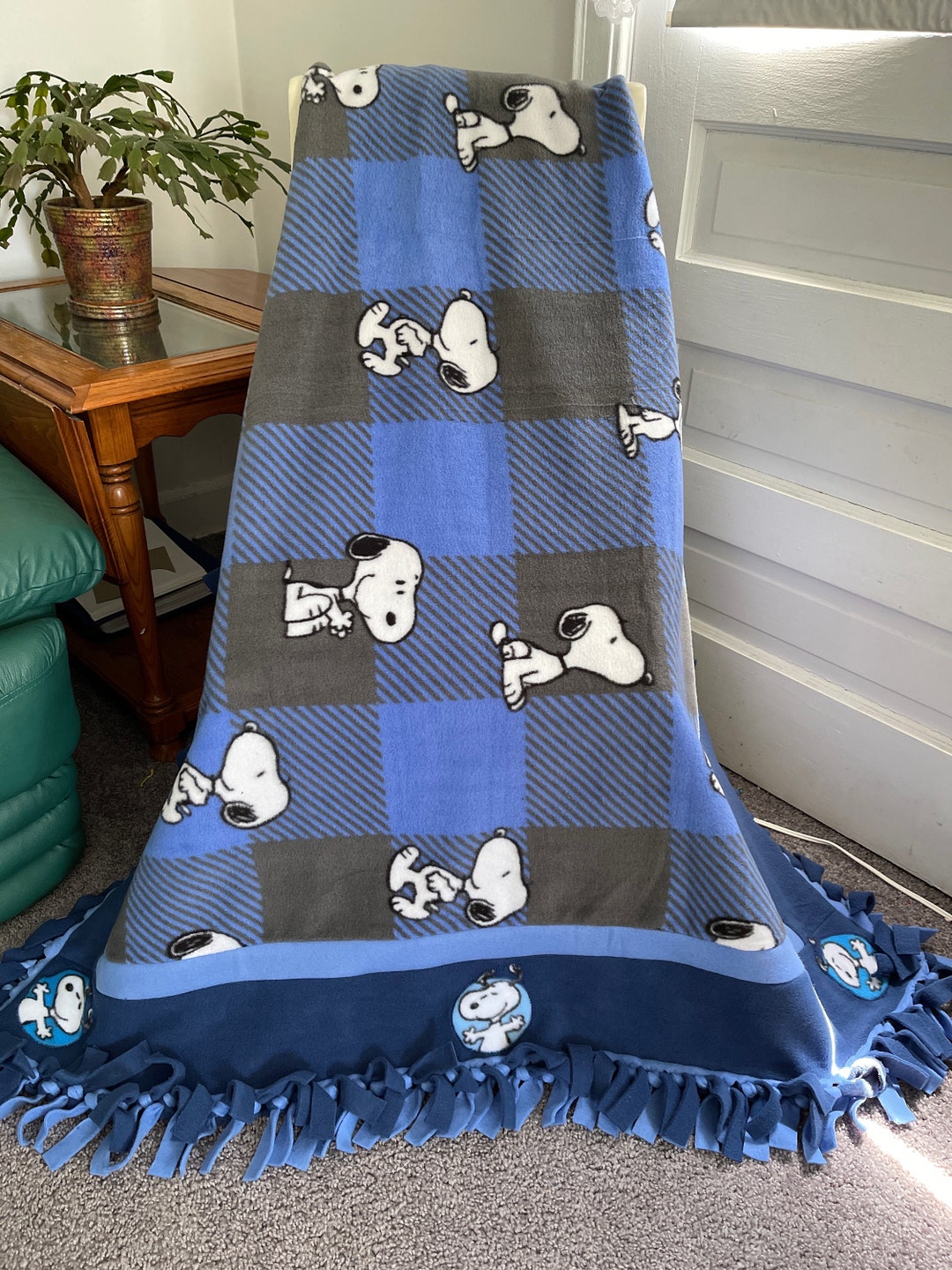 PEANUTS FLEECE BLANKET Etsy