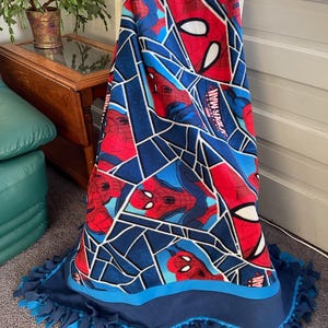 SPIDERMAN FLEECE BLANKET