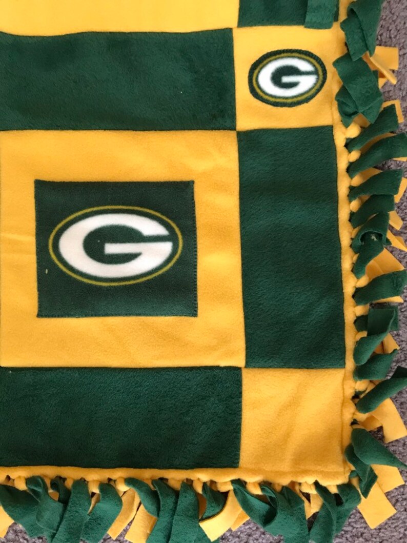 GREEN BAY PACKERS Fleece Blanket green bay packers throw Etsy
