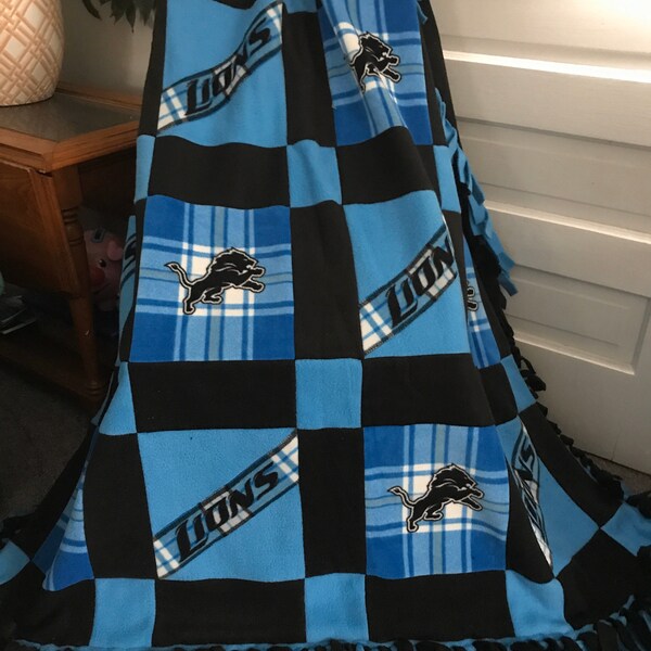 Detroit Lions Fleece Blanket