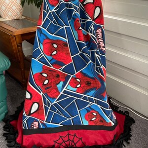 Spiderman blanket full size cheap