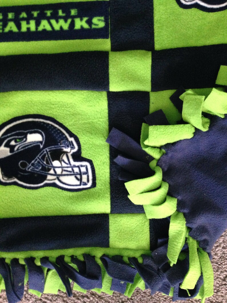 seattle seahawks baby blanket