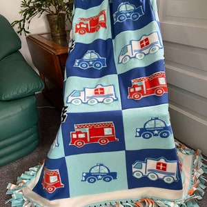 SERVICE VEHICLES FLEECE Blanket