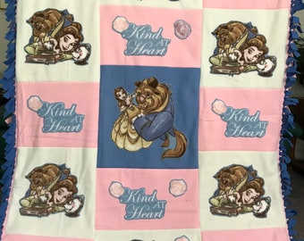 BEAUTY and the BEAST FLEECE Blanket