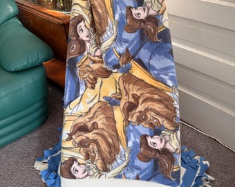 BEAUTY and the BEAST Fleece Blanket