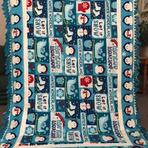 PENGUIN FLEECE Blanket