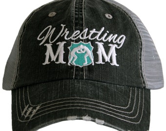 Free Shipping - Wrestling Mom Women's Trucker Hat - KDC-TC-397