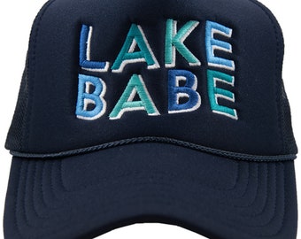 Lake Babe Cute Foam Trucker Hat