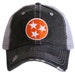 Free Shipping - Tennessee Tri-Star Women's Trucker Hat - KDC-TC-210 