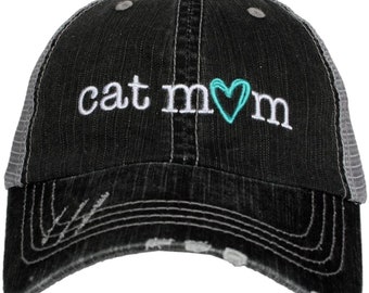 Cat Mom Trucker Hats