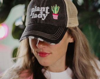 Plant Lady Trucker Hat