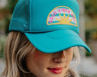 Good Vibes Only Patch Foam Snapback