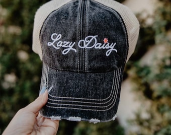 Lazy Daisy Trucker Hat