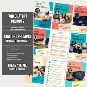 chatgpt prompts book bundle. chatgpt prompts for business.  Use ChatGPT to get more leads, improve customer service and more to create a passive incomme quickly and easily using prompts in chatgpt.
