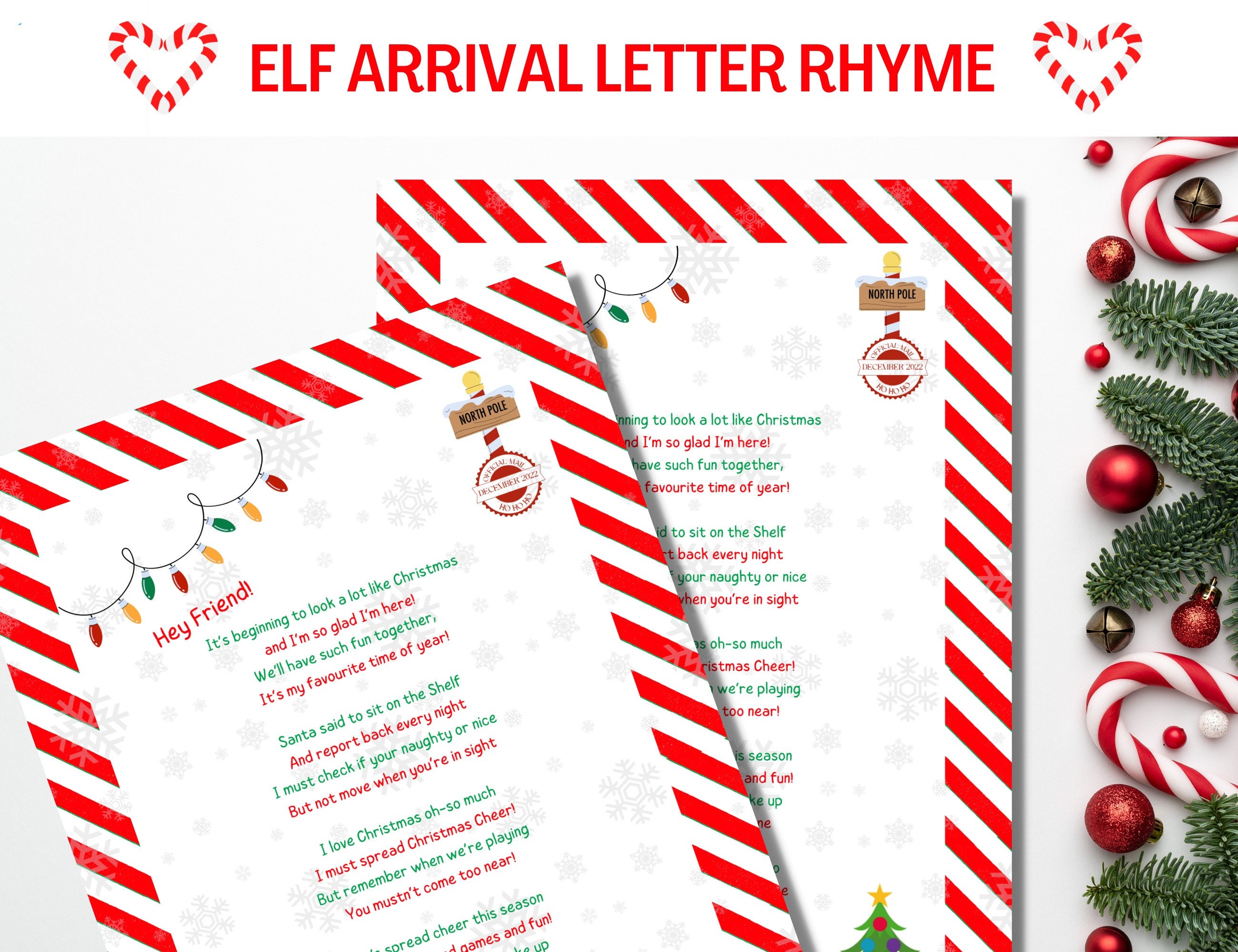 Easy Santa Letter - Etsy