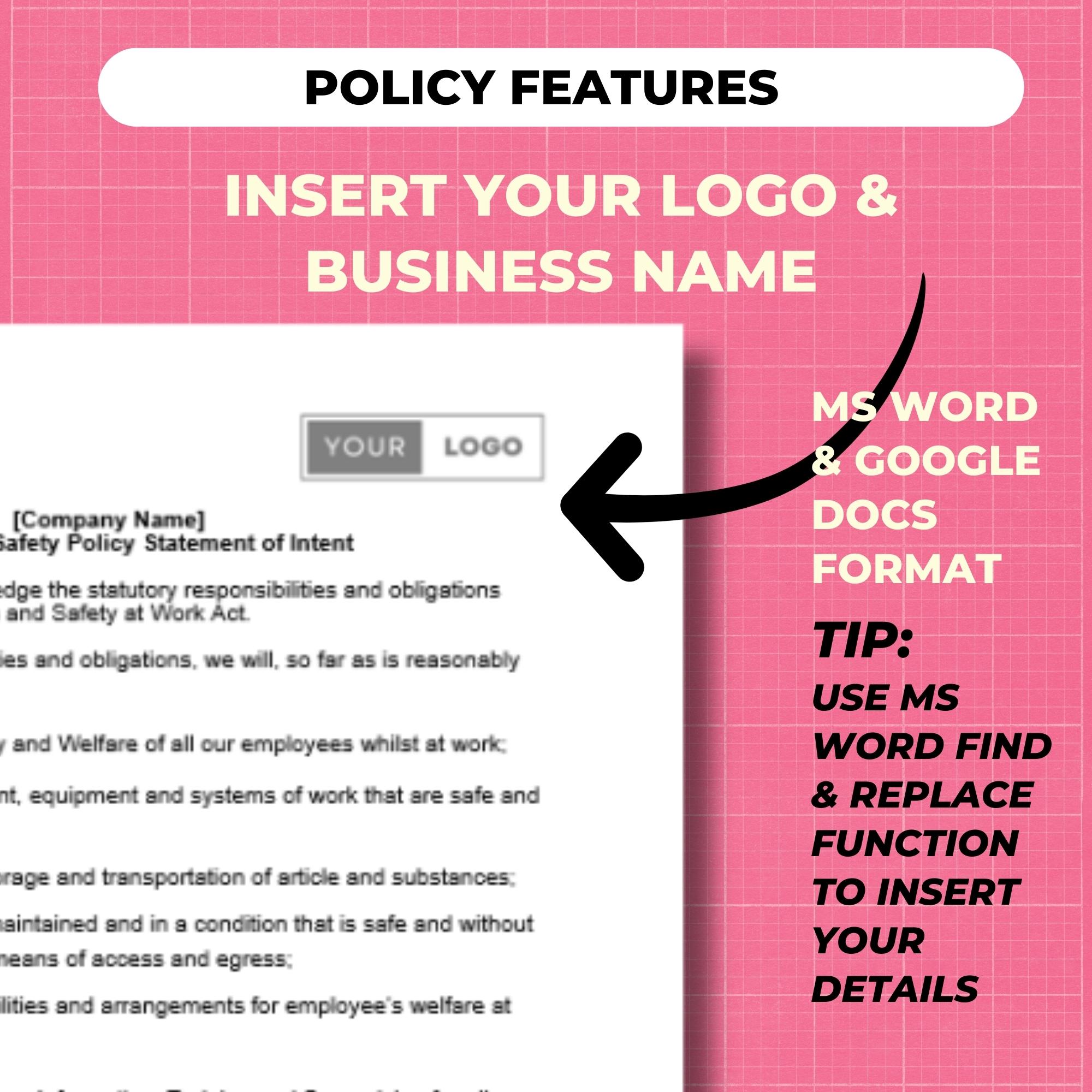 Health And Safety Policy Template Word Format Safety Policy health-and-safety-policy-template-word-format-safety-policy